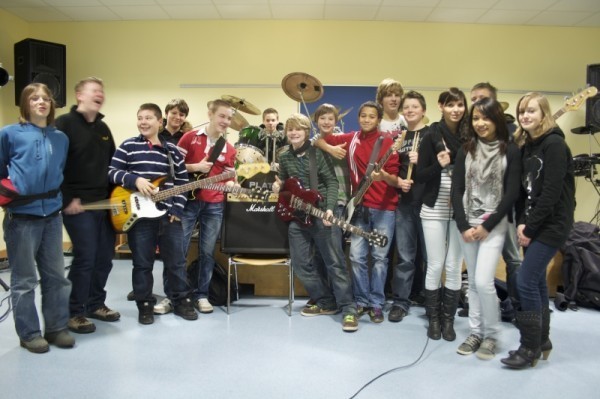 Schüler der Richtsberg Gesamtschule im selbst verwalteten